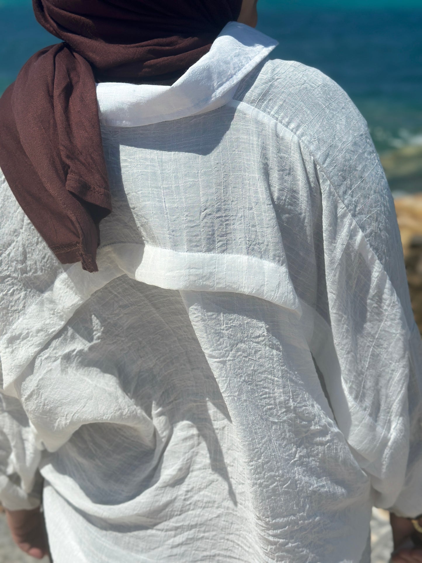 white shirt