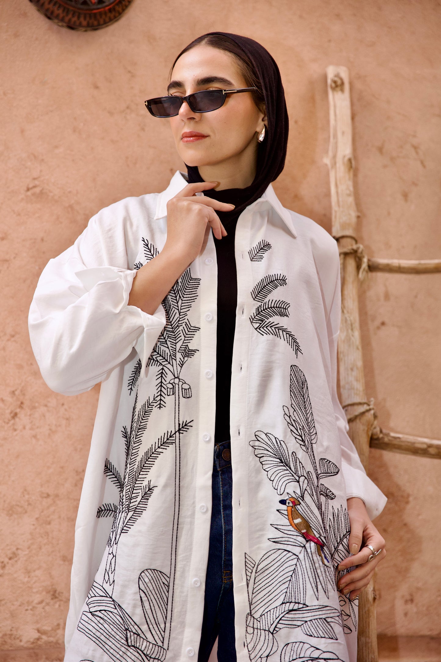 Bied Embroidery shirt